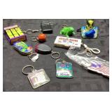 Keychains Lot with Various Designs
