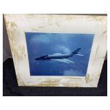Vintage Navy Aircraft Photograph, 7 x 9 Inches