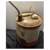 Amoco 300 Motor Oil Drum With Spout and Handles