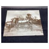Photograph of Narrow-Gauge Locomotive Engine No. 4