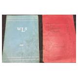 West Lebanon School Yearbooks, 1946 and 1948