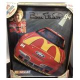 Framed Bill Elliott NASCAR Racing Print with Signa