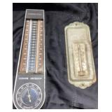 Springfield Indoor/Outdoor Thermometer and Vintage