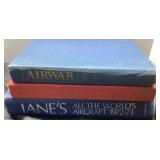 Three Aviation-Themed Books Including 