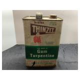 Mister Thinzit Gum Turpentine 1-Gallon Metal Can
