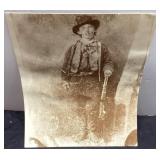 Photo Print Featuring Historical Cowboy Image, 11