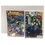Two DC Comics Featuring Batman & Captain America a