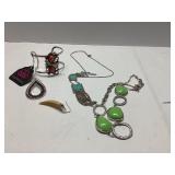 Fashion Jewelry Including Bracelets, Necklace, and