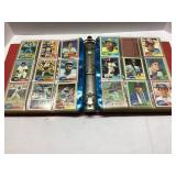 47-Page Binder of Baseball Cards, Including 1981 T