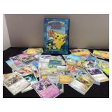 Unchecked Pokï¿½mon Cards and Pikachu Christmas DVD