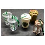 Starbucks Christmas Ornaments, Approx. 3 Inches Ta