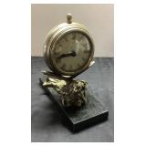 Vintage Heavy Fairy Figure With Non-Working Clock