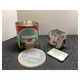 Hills Bros Coffee Containers with Lids, Set of 2