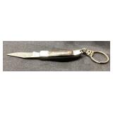 Pocket Knife Keychain with Approximately 4-Inch Le
