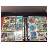 Binder With 41 Pages Unchecked 1980 Topps Baseball