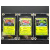 Pokemon Cards: Oddish, Gloom, and Vileplume in Pro
