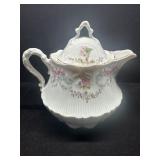 C.T. Germany Porcelain Covered Creamer with Floral