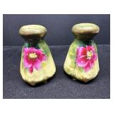Hand-Painted Ceramic Floral Salt and Pepper Shaker