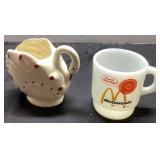 Vintage Fire King McDonaldï¿½s Coffee Mug & Ceramic