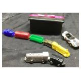 Plastic and Metal Trains with Storage Case