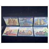 1955 Topps Rails & Sails Set: Long 6 Cards, Includ