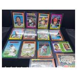 14 Topps Baseball Cards from 1975
