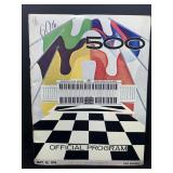1976 Indianapolis 500 Official Program