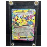 Pokemon Pikachu EX Holo Ultra Rare Card in Protect