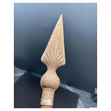 Odd Fellows Lodge 75-Inch Ceremonial Spear, Vintag