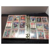Binder With 36 Pages of Unchecked Baseball Cards