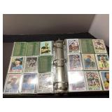 Binder Containing 51 Pages of Unchecked Baseball C