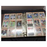 Binder With 37 Pages of Unchecked Baseball Cards,