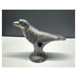 Small Mexican Black Clay Bird Whistle