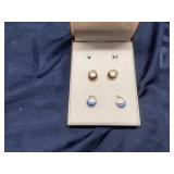 David Hill Earrings Set in Original Case