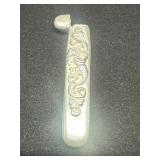 Vintage Mermaid Toothpick Holder in Sterling Silve