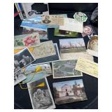 Ephemera Collection Featuring Postcards, Advertisi