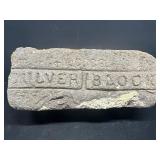 Brick from Culver Block Co Dug from Original Indy