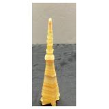 Carved Stone Perfume Bottle with Chipped Tip, Appr