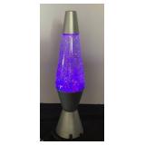 Vortex Glitter Lava Lamp Approximately 14 Inches T