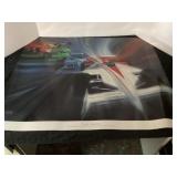The Race Motorsport Poster by Harold James Clewort