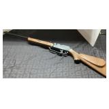Untested Pellet Gun with Wooden Stock, Approximate