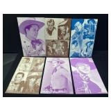 1930ï¿½s-40ï¿½s Cowboy Western Stars Exhibit Cards