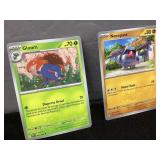 Two Pokemon Trading Cards: Gloom and Nosepass