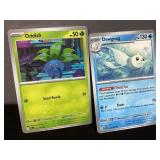 Oddish and Dewgong Pokemon Trading Cards