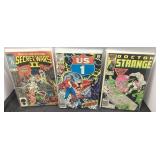 Three Vintage Marvel Comic Books: Secret Wars II,