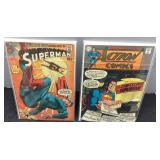 Bronze Age DC Action #380 and Silver Age Superman
