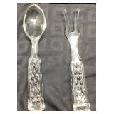Veg Anchor Hocking Wexford Fork and Spoon Set