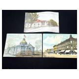 Early 1900s Indianapolis Postcards Featuring Iconi
