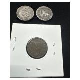 1881 Coins Featuring U.S., Austrian, and Dutch Cen