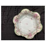 Two Decorative Porcelain Bowls with Floral Pattern